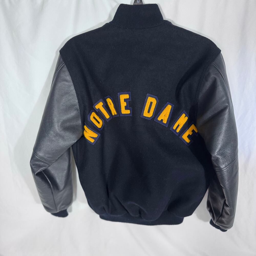 Vintage Notre Dame OG Holloway Rudy Varsity Jacket. Size Youth XL